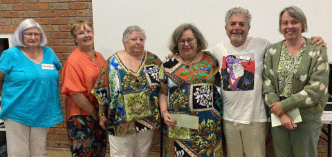 Christina, Lynne, Rosemary, Colleen, Fares, Kim