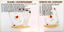 honour board from old clubhouse Teams & Res Prs Champs